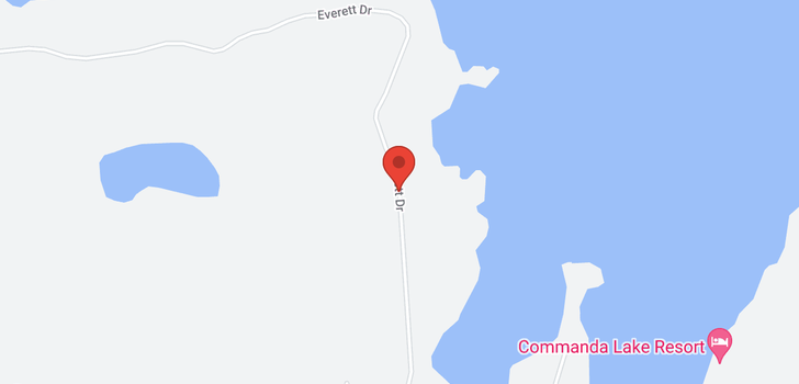 map of 142 Everett Drive